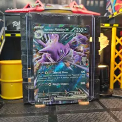 Team Rocket's Nidoking ex Destined Rivals Ultra Rare Pokemon TCG 119/182 SV10 - Image 3