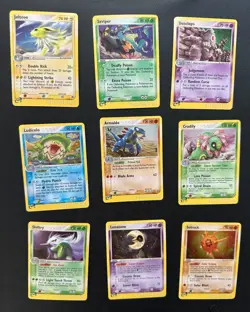 Pokemon TCG EX Sandstorm Holo Rare Set 2003: Jolteon, Seviper, Solrock, and more - Image 1