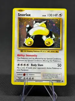 Snorlax Holo XY179 - XY Black Star Promo - Pokemon TCG - LP - Image 1