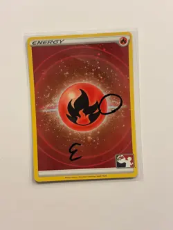SWIRL Fire Energy Cosmos Holo Pokemon Prize Pack Series 3 FAST SHIP *E - Image 1