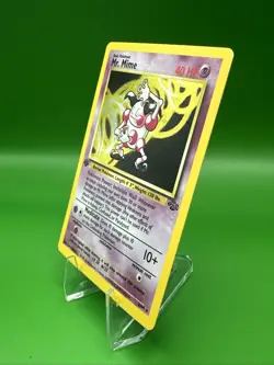 Pokemon TCG 1st Edition Mr. Mime Jungle 6/64 Holo Unlimited Holo Rare WOTC NM - Image 3