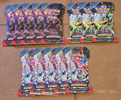 Lot of 13 - Pokemon TCG Twilight Masquerade Sleeved Booster Packs - Image 1