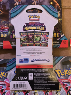 Lot of 13 - Pokemon TCG Twilight Masquerade Sleeved Booster Packs - Image 2