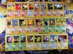Pokemon 90/90 Complete Gym Heroes Uncommon & Common Set Unlimited NM - Image 1