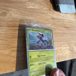 Pokemon Genesect 008 Mega Evolution Phantasmal Flames Best Buy Promo WITH SWIRL - Image 2