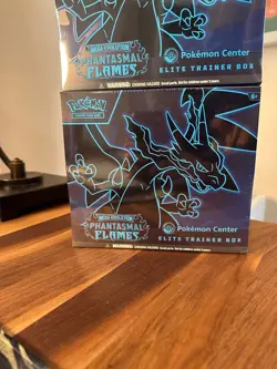 (2X) Phantasmal Flames Pokemon Center Elite Trainer Box ETB Set of 2 - Sealed - Image 4