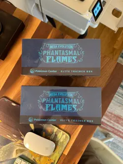 (2X) Phantasmal Flames Pokemon Center Elite Trainer Box ETB Set of 2 - Sealed - Image 5