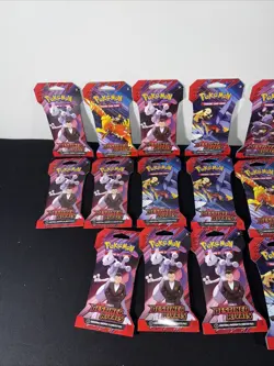Pokemon TCG DESTINED RIVALS Sleeved Booster Packs New Sealed Lot of 27 Packs Box - Image 2