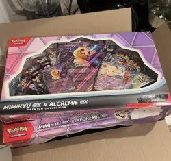 Pokemon TCG: Mimikyu ex & Alcremie ex Premium Collection Box FACTORY SEALED - Image 1