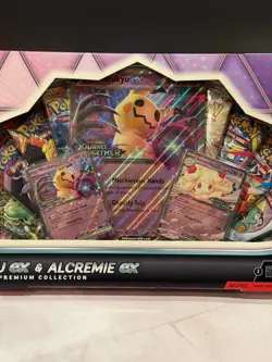 Pokemon TCG: Mimikyu ex & Alcremie ex Premium Collection Box FACTORY SEALED - Image 3