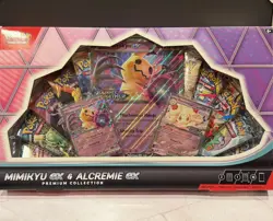 Pokemon TCG: Mimikyu ex & Alcremie ex Premium Collection Box FACTORY SEALED - Image 4
