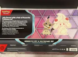 Pokemon TCG: Mimikyu ex & Alcremie ex Premium Collection Box FACTORY SEALED - Image 5
