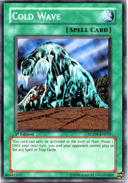 Cold Wave - SDZW-EN019 - Common - 1st Edition - Yugioh - Image 1