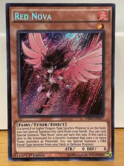 Red Nova - DRL3-EN017 - Secret Rare - 1st Edition - VLP - Image 1