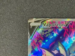 Pokemon TCG Vaporeon V SWSH181 Promo SWSH Black Star Promo Card - Image 3