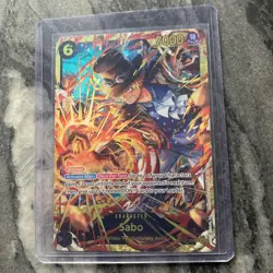ONE PIECE Card Sabo SEC OP13-120 - Carrying on His Will ENGLISH Mint - Image 3