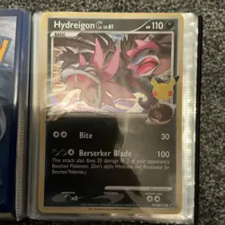 Pokemon 25th Anniversary Jumbo Binder & Card Bundle | Mimikyu SWSH136 & More - Image 5