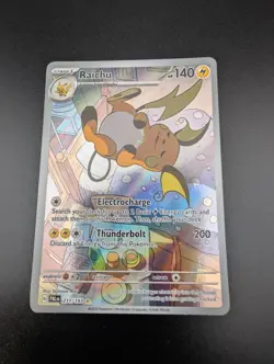 Raichu 211/193 Paldea Evolved IllustrationRare NEAR MINT PACK FRESH Pokemon Card - Image 3