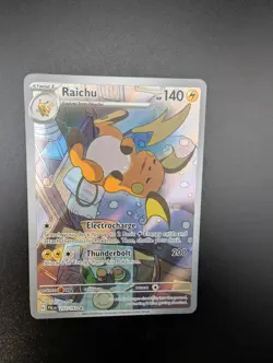 Raichu 211/193 Paldea Evolved IllustrationRare NEAR MINT PACK FRESH Pokemon Card - Image 4