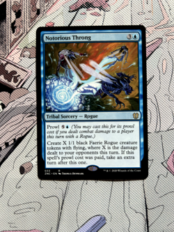 Notorious Throng | Commander: Zendikar Rising #33 | Near Mint | Magic MTG Card - Image 1