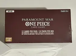 One Piece Card Game OP-02 Paramount War Booster Box English Sealed - Image 3