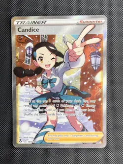 Candice 189/195 - NM - Silver Tempest - Pokemon Trading Card Game - Image 1