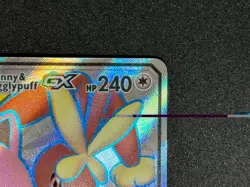 Mega Lopunny & Jigglypuff GX 225/236 Cosmic Eclipse Set Tag Team Pokemon Card - Image 3