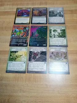 9 Card MTG Lot 3 Mythics 3 Rares 3 Uncommons Magic The Gathering Mint - Image 1