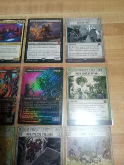 9 Card MTG Lot 3 Mythics 3 Rares 3 Uncommons Magic The Gathering Mint - Image 3