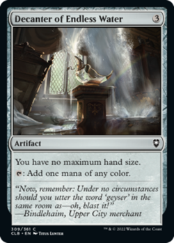 1 x Decanter of Endless Water - Commander Legends: Battle for Baldur's Gate - NM - Image 1