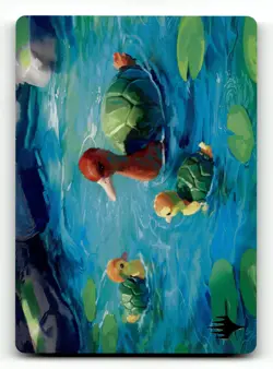 Turtle-Duck Art Card 18 S Art Series: Avatar: The Last Airbender - Image 1