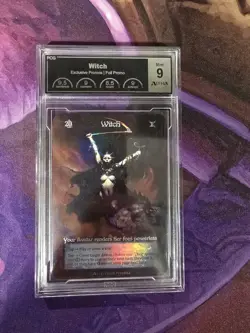 Sorcery Contested Realm Promo Arthurian Legends - Witch - FOIL PCG 9 Rudy Promo - Image 1