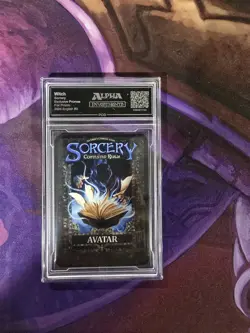 Sorcery Contested Realm Promo Arthurian Legends - Witch - FOIL PCG 9 Rudy Promo - Image 2