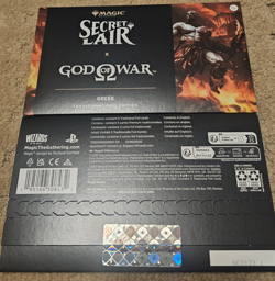 Secret Lair x God of War: Greek Foil Edition MTG - Playstation - In Hand Sealed - Image 2