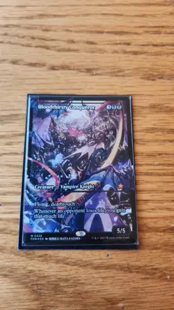 MTG Bloodthirsty Conqueror (Showcase) Foundations Foil - Image 1