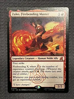 Zuko, Firebending Master Avatar: The Last Airbender: Eternal-Legal Regular - Image 1