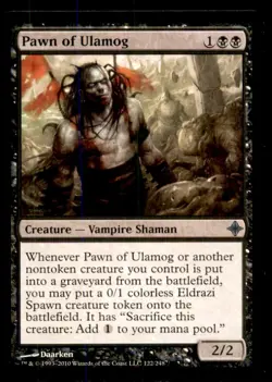 MTG Pawn of Ulamog LP Light Play Rise of the Eldrazi [3417] - Image 1