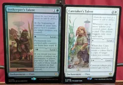 Innkeeper's Talent - Foil #0180 and Caretaker's Talent Regular - #0006 -NM - Image 1