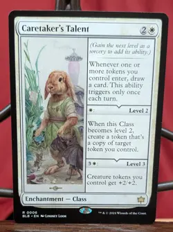 Innkeeper's Talent - Foil #0180 and Caretaker's Talent Regular - #0006 -NM - Image 2