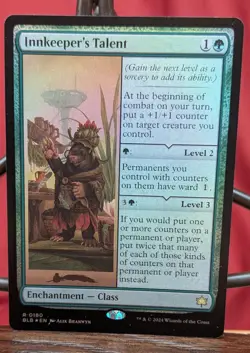 Innkeeper's Talent - Foil #0180 and Caretaker's Talent Regular - #0006 -NM - Image 4