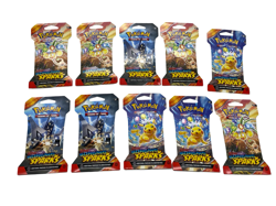 Lot of 10 - Pokemon TCG Surging Spark - Single Booster Pack - NEW! - Image 1