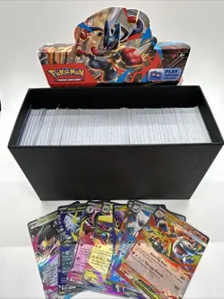 Pokemon Mega Evolutions Bulk Card Lot (550+) Holo, Reverse, Rare, EXs! - Image 1