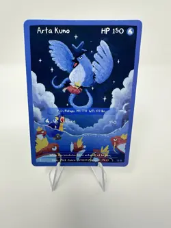 Pokepu Season 2 non Holo Arta Kuno Articuno Pokemon Fan Art Mick Junco Full Art - Image 1