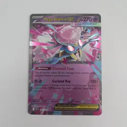 Pokemon TCG Mega Diancie ex 041/094 Phantasmal Flames PFL Double Rare Holo NM - Image 1