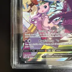 Pokemon Fusion Strike Mew V 251/264 Alt Art ACE 10 Perfect Subgrades GEM MINT 💎 - Image 5