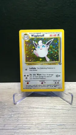Pokemon 2000 TCG Wigglytuff Jungle Set 16/64 Holo Rare Vintage WOTC 1999 - Image 3