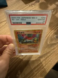 PSA 10 Ho-Oh 250 Holo Japanese Neo 3 GEM MINT 2000 Pokemon Neo Revelation - Image 4