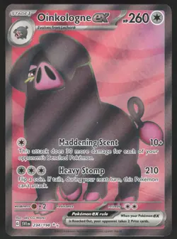 Oinkologne ex 234/198 Ultra Rare Pokemon TCG SV01: Scarlet & Violet Base Set NM - Image 1