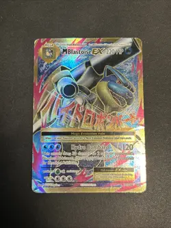 Pokemon XY Evolutions Mega Blastoise EX #102/108 2016 English - Image 1