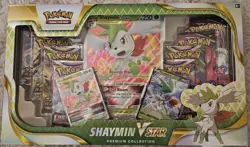 RARE Pokemon TCG: Shaymin VSTAR Premium Collection Box Set (8 Packs) SEALED - Image 1
